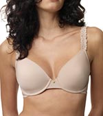 Natori Underneath, Body Doubles Lace Trim Full Coverage Soft Contour Underwire Bra